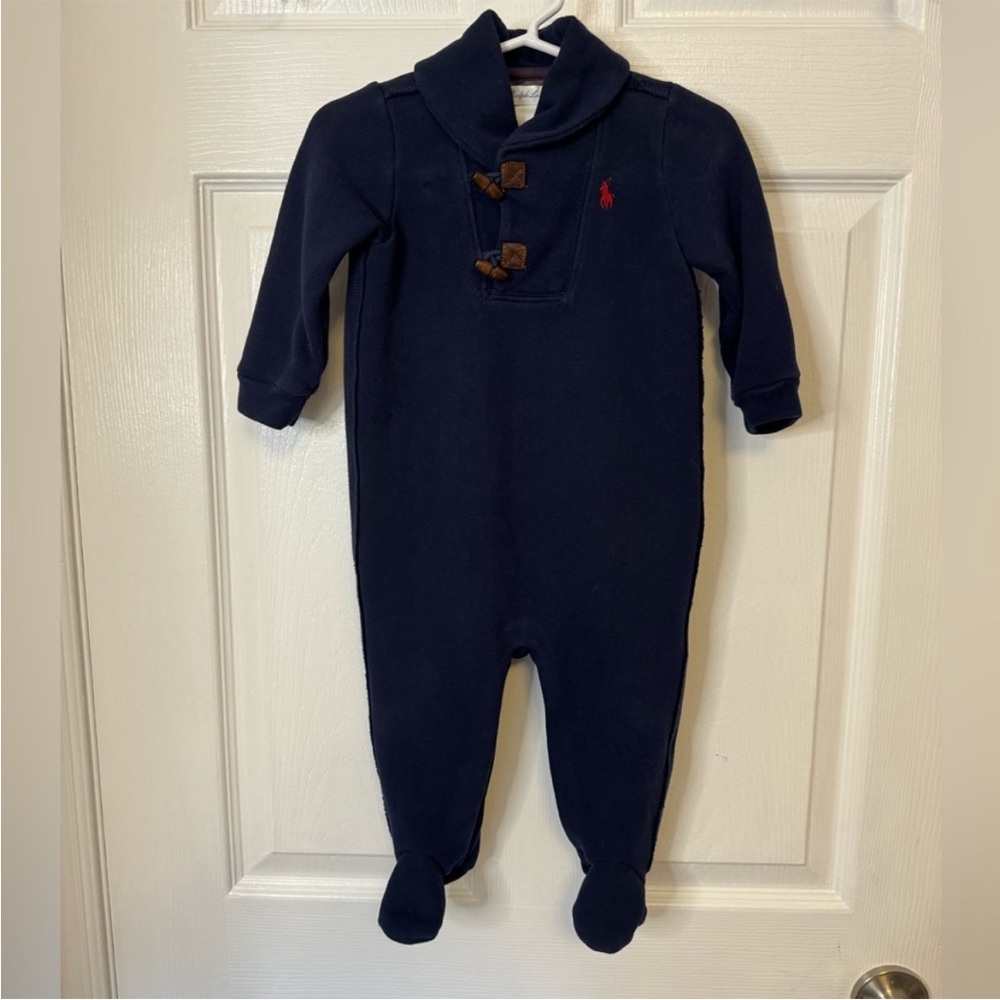 Ralph Lauren Navy Jumpsuit - 9M